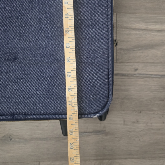 Hello Kitty Sanrio Y2K Denim Carry On Suitcase Unique Rare - Picture 16 of 16